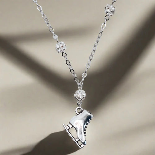 Classical Ice Skate Necklace