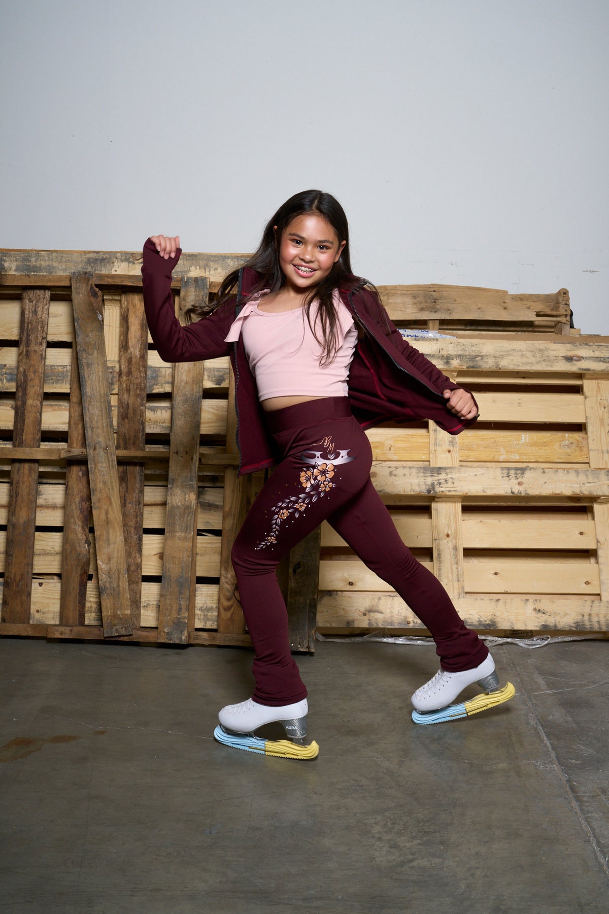 Floral Fusion Skating Jacket