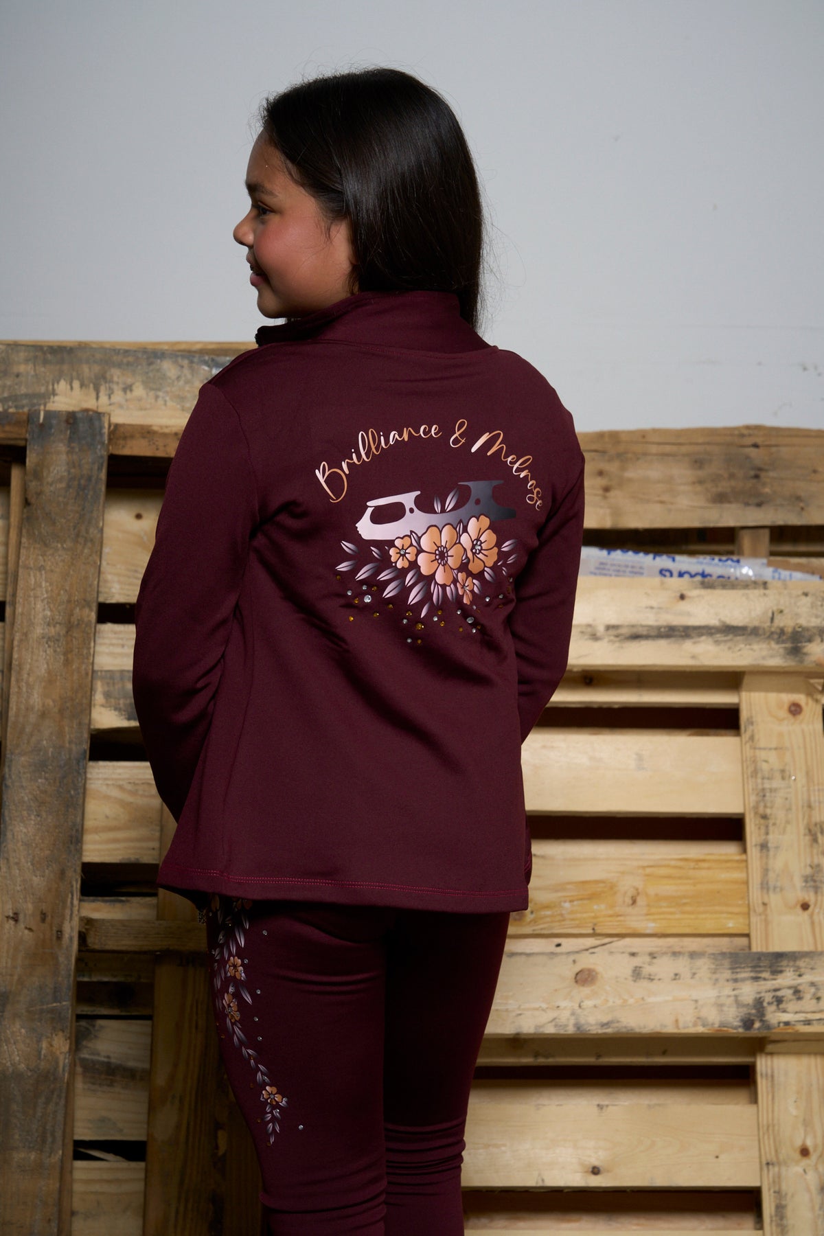 Floral Fusion Skating Jacket