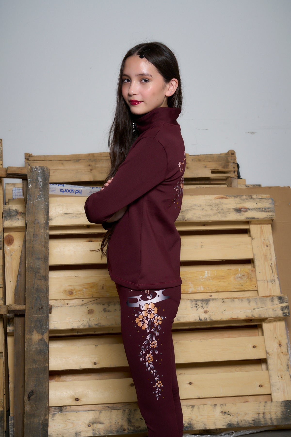 Floral Fusion Skating Jacket