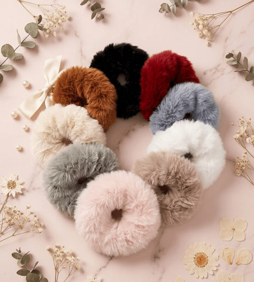 Fur Chou Chou Scrunchie