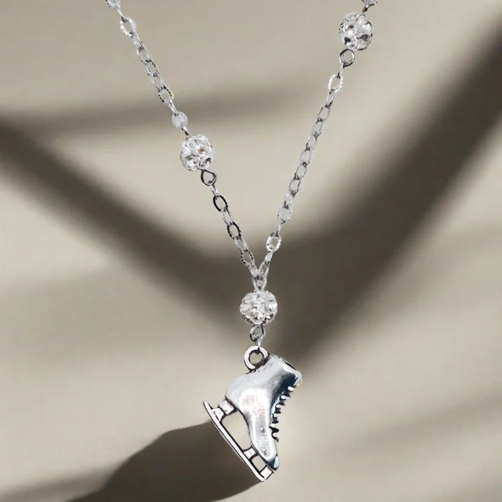 Classical Ice Skate Necklace