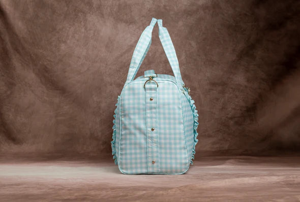 Gingham Skating Bag