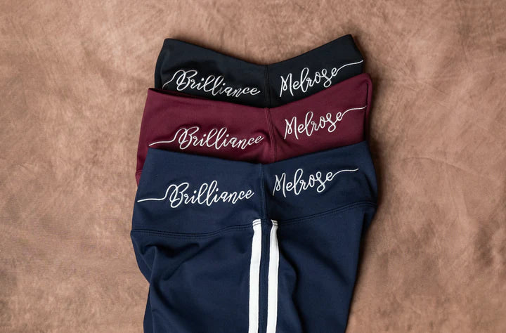 Ensemble de patinage à rayures